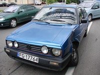 Kolizja MANa NL202 #575 z golfem