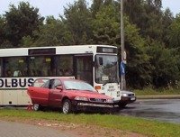 Kolizja Solarisa #547 z Audi